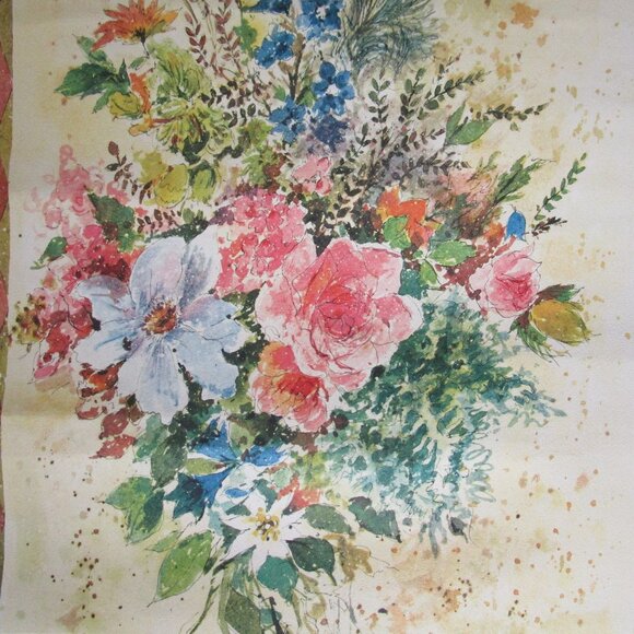 vintage floral print